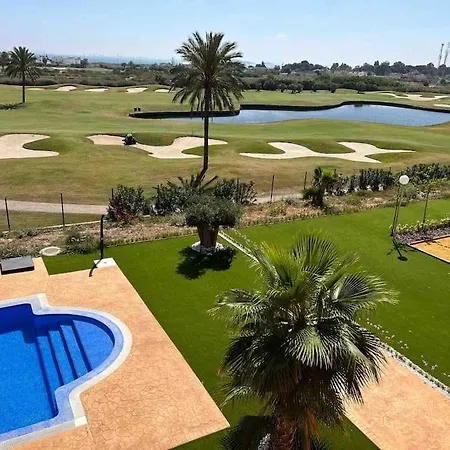 Lujoso Atico Sobre El Golf En Los Alcázares Exterior foto