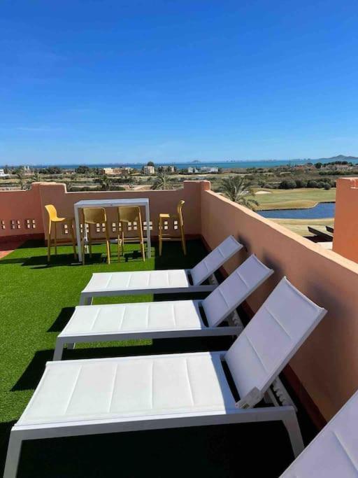 Lujoso Atico Sobre El Golf En Alcazares Apartment